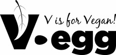 V EGG  V IS FOR VEGAN!