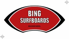 BING SURFBOARDS NOSERIDER MODEL