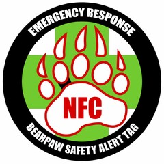 BEARPAW SAFETY ALERT TAG EMERGENCY RESPONSE NFC