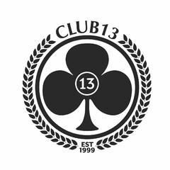 CLUB 13 13 EST 1999