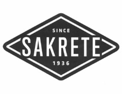 SAKRETE SINCE 1936