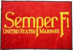 SEMPER FI UNITED STATES MARINES