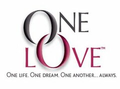 ONE LOVE ONE LIFE. ONE DREAM. ONE ANOTHER... ALWAYS.