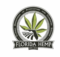 FLORIDA HEMP EST. 2019 FLORIDA DEPARTMENT OF AGRICULTURE AND CONSUMER SERVICES