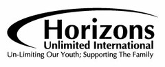 HORIZONS UNLIMITED INTERNATIONAL UN-LIMITING OUR YOUTH; SUPPORTING THE FAMILY