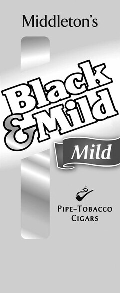 BLACK & MILD MILD MIDDLETON'S PIPE-TOBACCO CIGARS