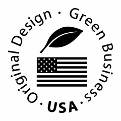 ORIGINAL DESIGN · GREEN BUSINESS · USA ·