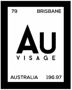 AU VISAGE 79 BRISBANE AUSTRALIA 196.97