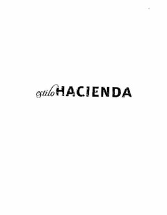 ESTILO HACIENDA