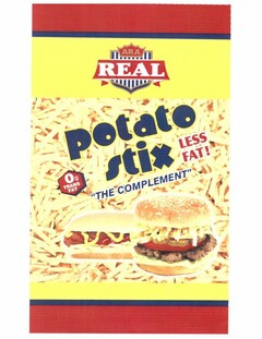 ARA REAL POTATO STIX LESS FAT! 0G TRANS FAT "THE COMPLEMENT"