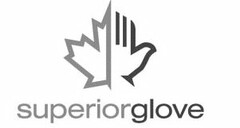 SUPERIOR GLOVE HAND/LEAF DESIGN