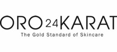 ORO 24 KARAT THE GOLD STANDARD OF SKINCARE