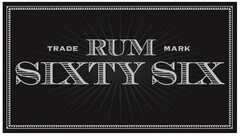 TRADE RUM MARK SIXTY SIX