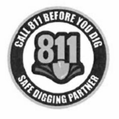 CALL 811 BEFORE YOU DIG 811 SAFE DIGGING PARTNER