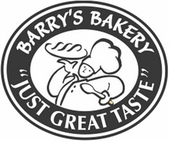 BARRY'S BAKERY "JUST GREAT TASTE"