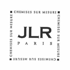 JLR PARIS CHEMISES SUR MESURE