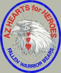 AZ HEARTS FOR HEROES FALLEN WARRIOR BEARS