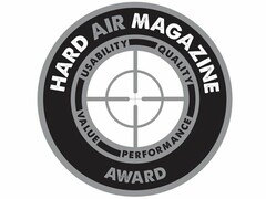 HARD AIR MAGAZINE AWARD USABILITY QUALITY VALUE PERFORMANCE