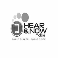 HEAR & NOW MOBILE RIGHT CHOICE - RIGHT PRICE