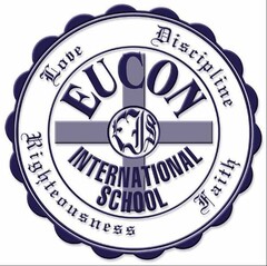 EIS EUCON INTERNATIONAL SCHOOL LOVE DISCIPLINE FAITH RIGHTEOUSNESS