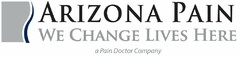 ARIZONA PAIN WE CHANGE LIVES HERE A PAIN DOCTOR COMPANY