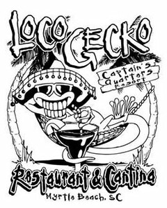 LOCO GECKO CAPTAIN'S QUARTERS RESORT RESTAURANT & CANTINA MYRTLE BEACH, SC