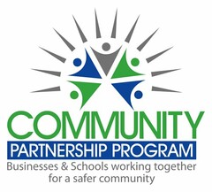 COMMUNITY PARTNERSHIP PROGRAM BUSINESSES & SCHOOLS WORKING TOGETHER FOR A SAFER COMMUNITY