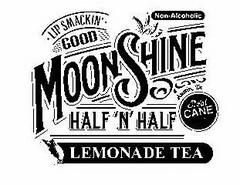 LIP SMACKIN' GOOD MOONSHINE HALF 'N' HALFLEMONADE TEA AUSTIN, TX REAL CANE SUGAR NON ALCOHOLIC