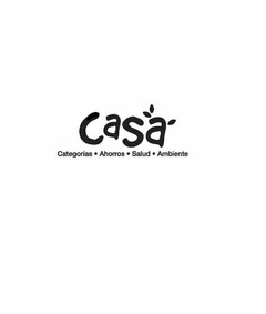 CASA CATEGORIAS AHORROS SALUD AMBIENTE