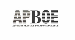 APBOE ADVISORY PRACTICE BOARD OF EXCHANGE