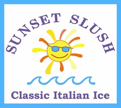 SUNSET SLUSH CLASSIC ITALIAN ICE