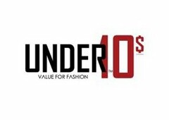 UNDER 10$ VALUE FOR FASHION