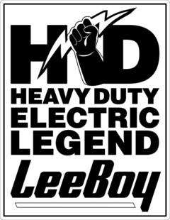 HD HEAVY DUTY ELECTRIC LEGEND LEEBOY