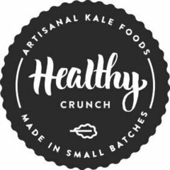 HEALTHY CRUNCH ARTISANAL KALE FOODS MADE IN SMALL BATCHES