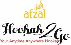 AFZAL HOOKAH 2 GO YOUR ANYTIME ANYWHEREHOOKAH