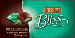 HERSHEY'S BLISS MILK CHOCOLATE WITH A CRÈME DE MENTHE MELTAWAY CENTER