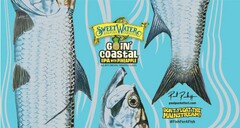 SWEETWATER BREWING COMPANY GOIN' COASTAL IPS WITH PINEAPPLE ALE WITH NATURAL PINEAPPLE FLAVOR PAUL PUCKETTART PAUL PUCKETTART.COM DON'T FLOAT THE MAINSTREAM! #FISHFORAFISH