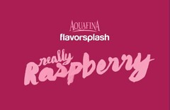 AQUAFINA FLAVORSPLASH REALLY RASPBERRY