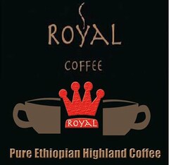 ROYAL COFFEE ROYAL PURE ETHIOPIAN HIGHLAND COFFEE