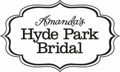 AMANDA'S HYDE PARK BRIDAL