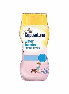 COPPERTONE WATER BABIES PURE & SIMPLE #1 PEDIATRICIAN RECOMMENDED BRAND