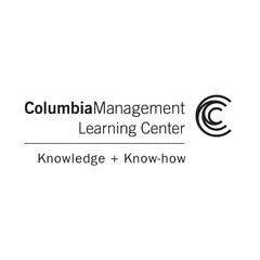 COLUMBIAMANAGEMENT LEARNING CENTER KNOWLEDGE + KNOW-HOW C