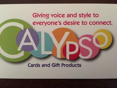 CALYPSO GIVING VOICE AND STYLE TO EVERYONE'S DESIRE TO CONNECT. CARDS AND GIFT PRODUCTS
