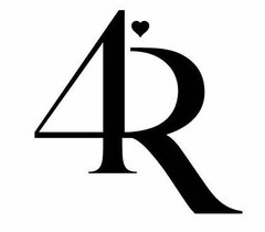THE NUMBER 4 AND THE LETTER "R"