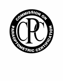 CPC COMMISSION ON PARAOPTOMETRIC CERTIFICATION