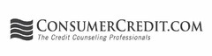 CONSUMERCREDIT.COM THE CREDIT COUNSELING PROFESSIONALS