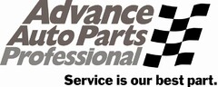 ADVANCE AUTO PARTS PROFESSIONAL SERVICE IS OUR BEST PART.