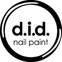 D.I.D. NAIL PAINT