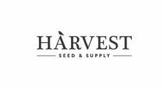 HARVEST SEED & SUPPLY