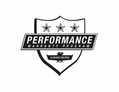 PERFORMANCE WARRANTY PROGRAM CASCADE